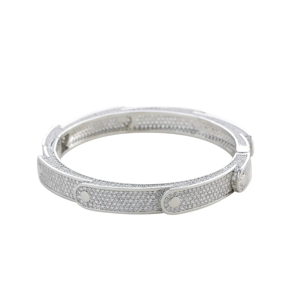 ''BANGEL'' ZILVEREN ARMBAND