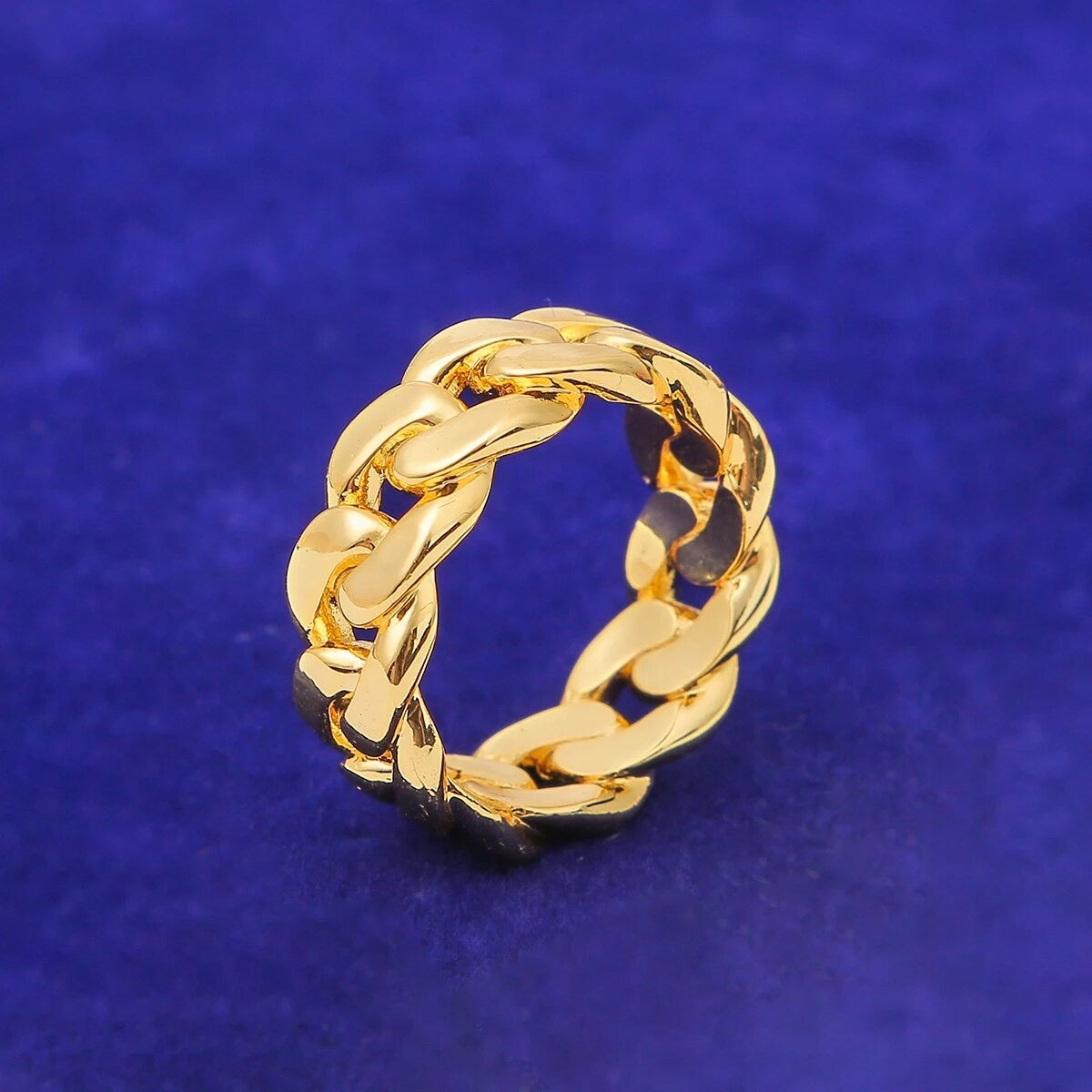 ''CUBAN'' GOUDEN RING