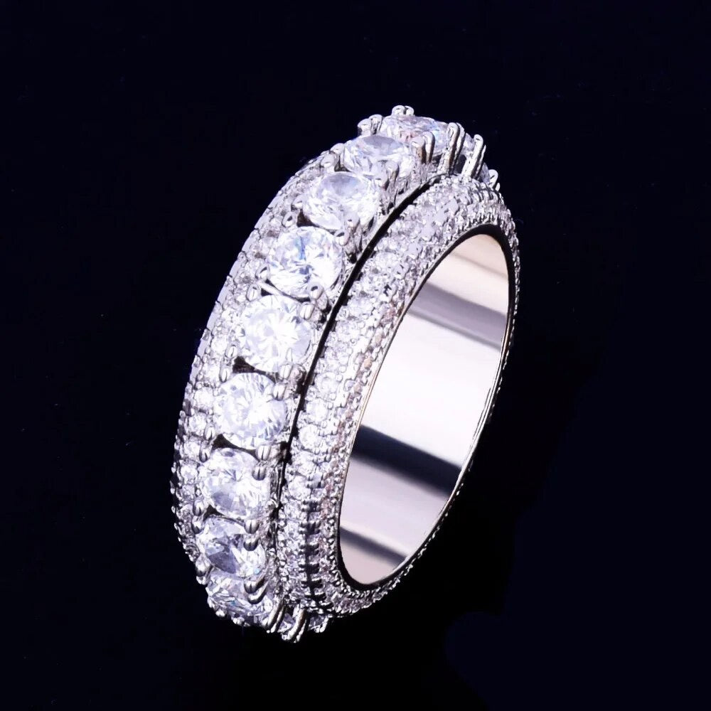 ''BALLER'' ZILVEREN RING