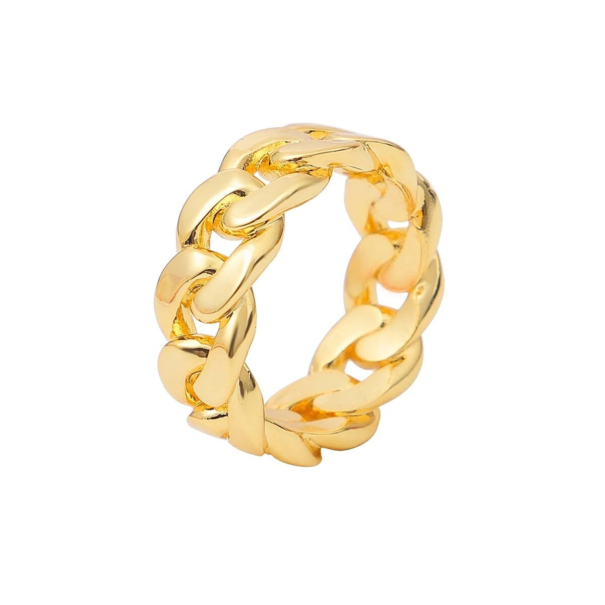 ''CUBAN'' GOUDEN RING