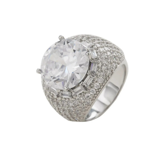 ''TROUWRING'' ZILVEREN RING