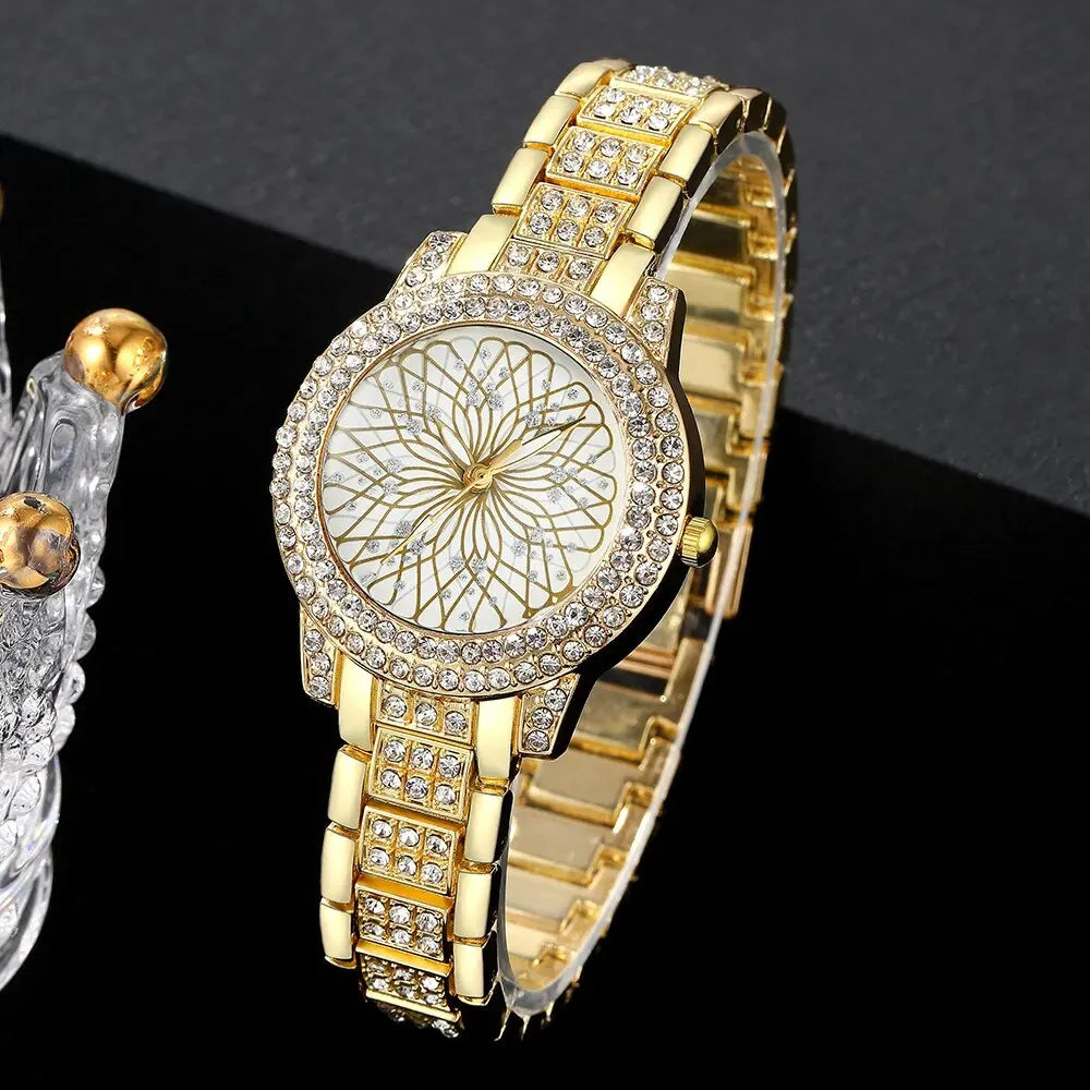 ''OPRAH" GOUDEN HORLOGEBOX