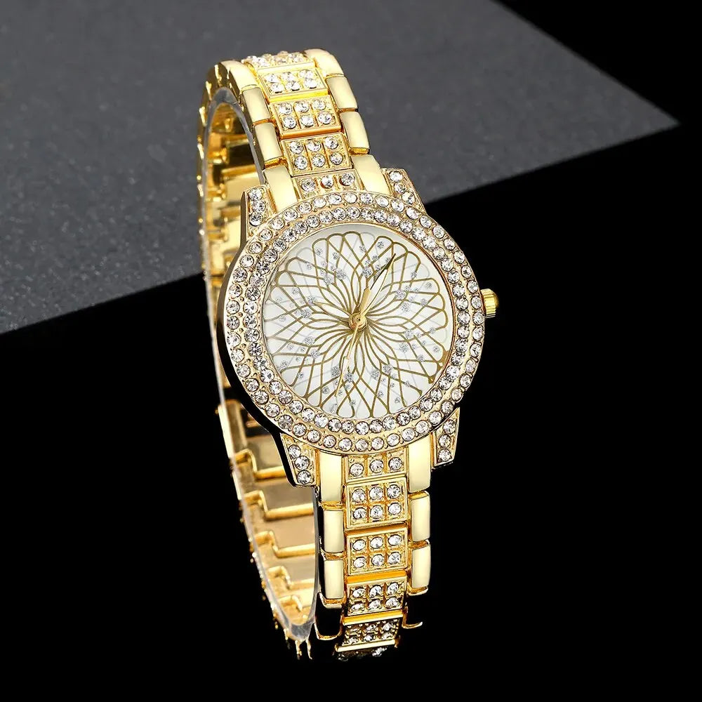 ''OPRAH" GOUDEN HORLOGEBOX