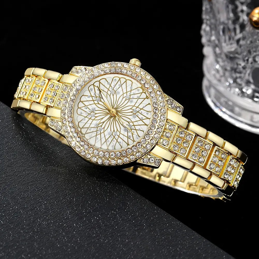 ''OPRAH" GOUDEN HORLOGEBOX