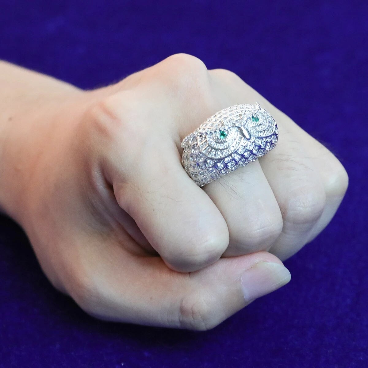 ''UIL'' ZILVEREN RING