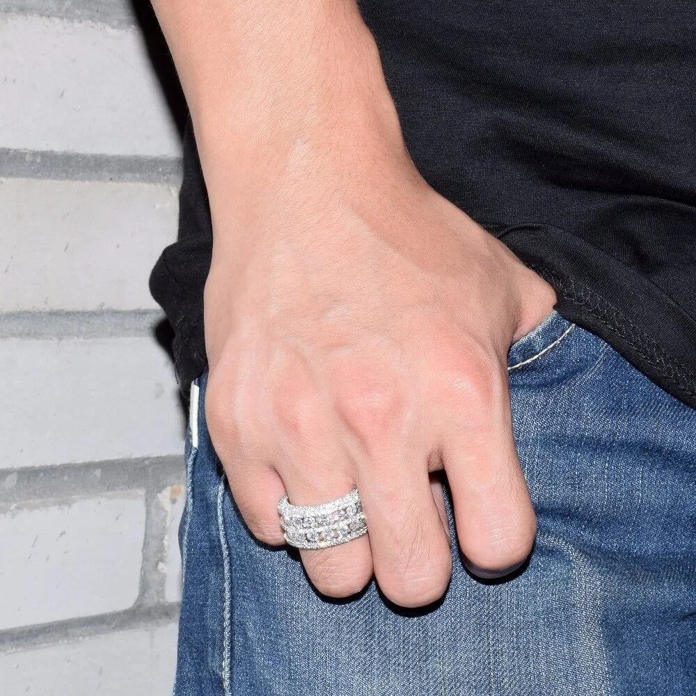 ''USLY'' ZILVEREN RING