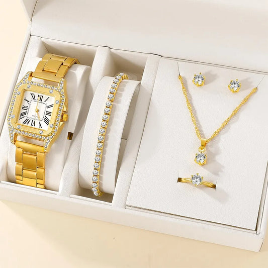 ''LUXE'' GOUDEN HORLOGEBOX