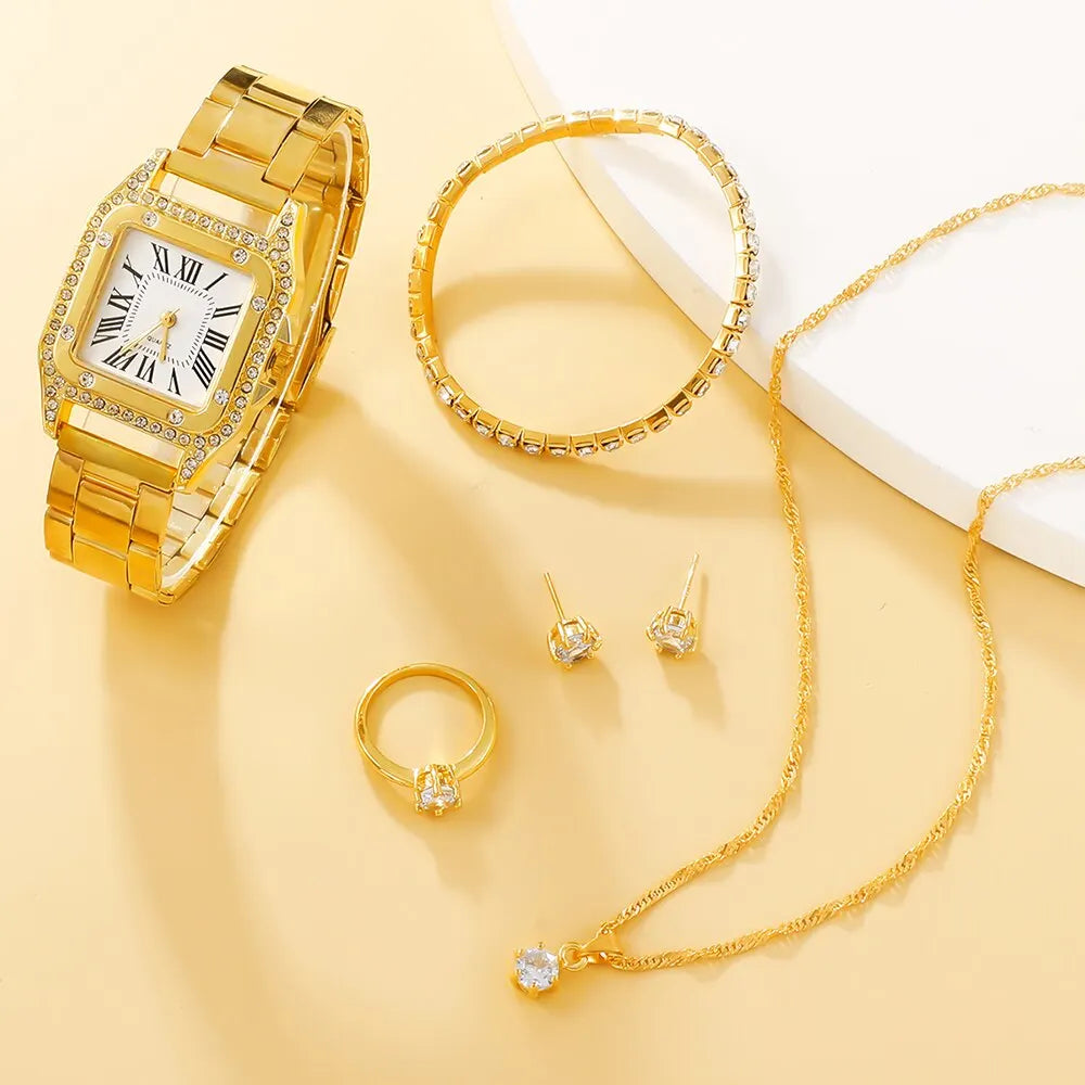 ''LUXE'' GOUDEN HORLOGEBOX
