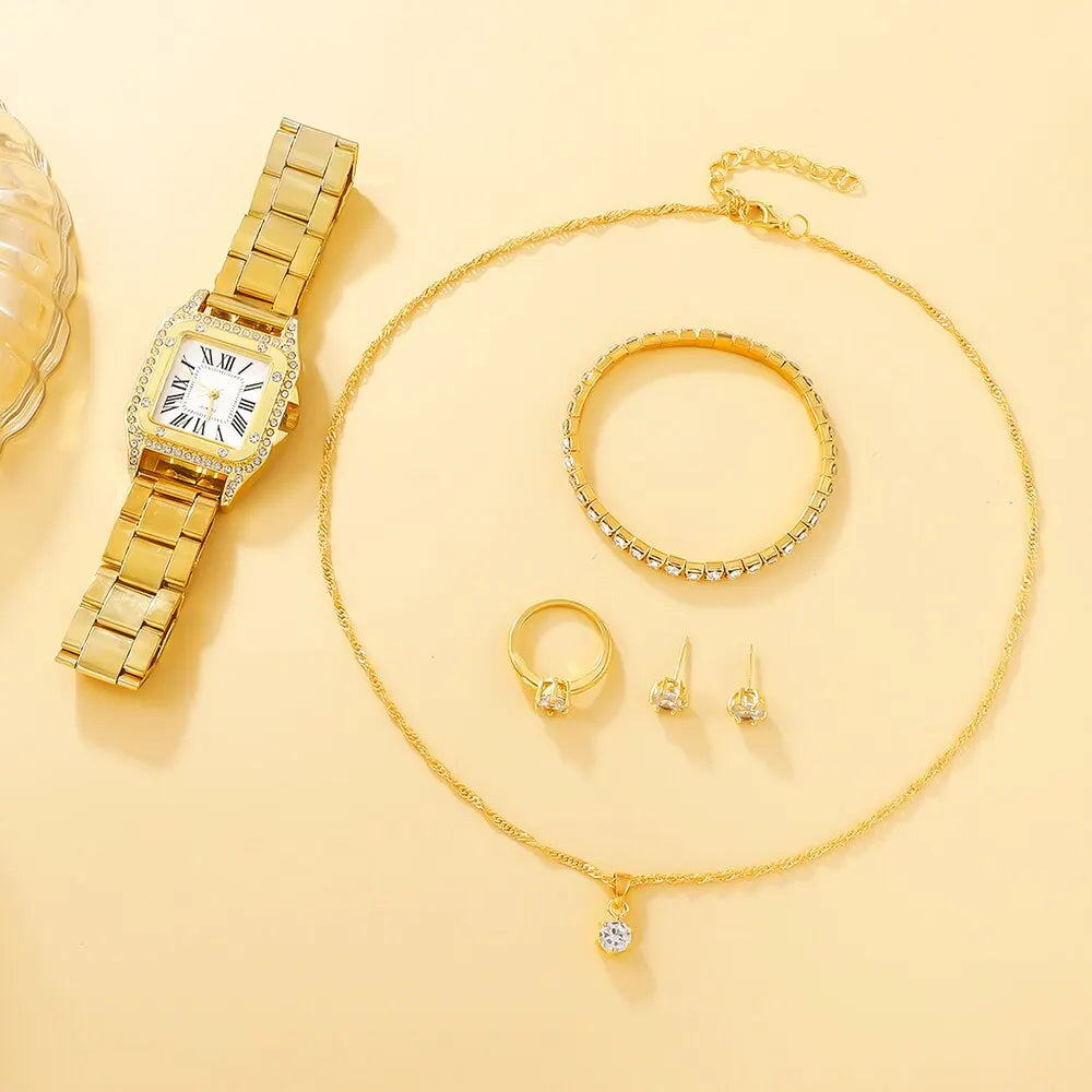 ''LUXE'' GOUDEN HORLOGEBOX