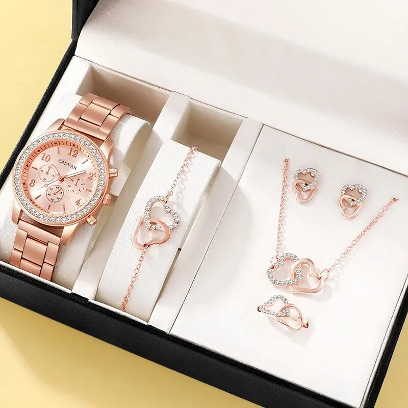 ''HARTJE'' ROSE HORLOGEBOX