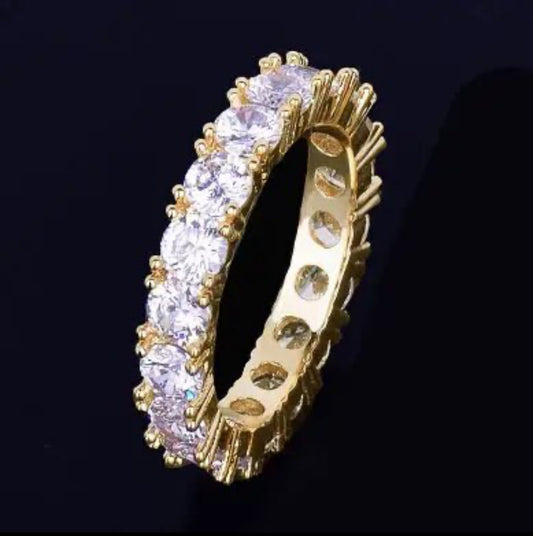 ''TENNIS'' GOUDEN RING