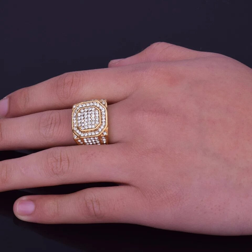 ''DRIP'' GOUDEN RING