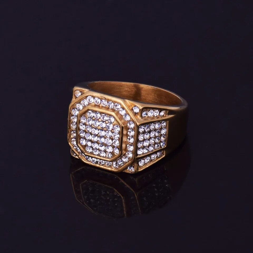 ''DRIP'' GOUDEN RING