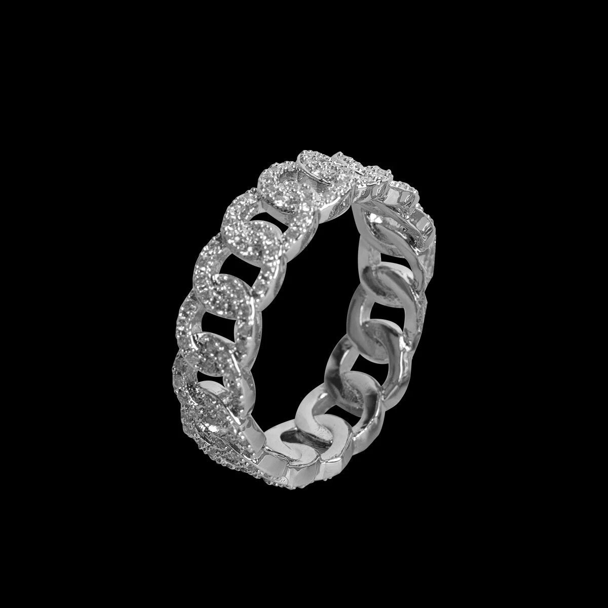 ''CUBAN ZILVEREN RING