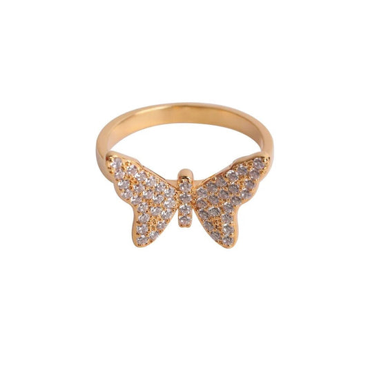 ''VLINDER'' GOUDEN RING