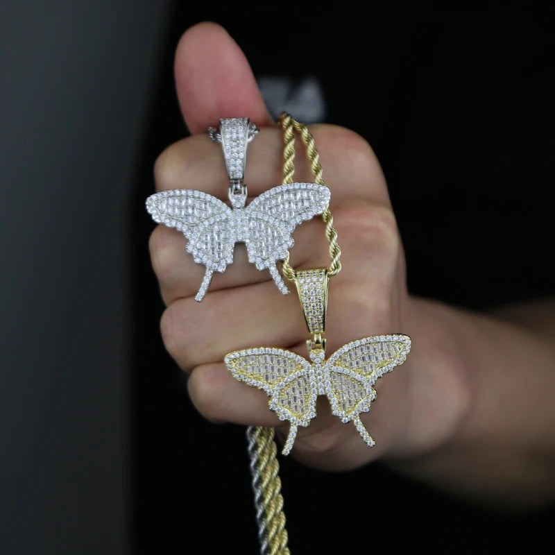 "BUTTERFLY" GOUDEN HANGER