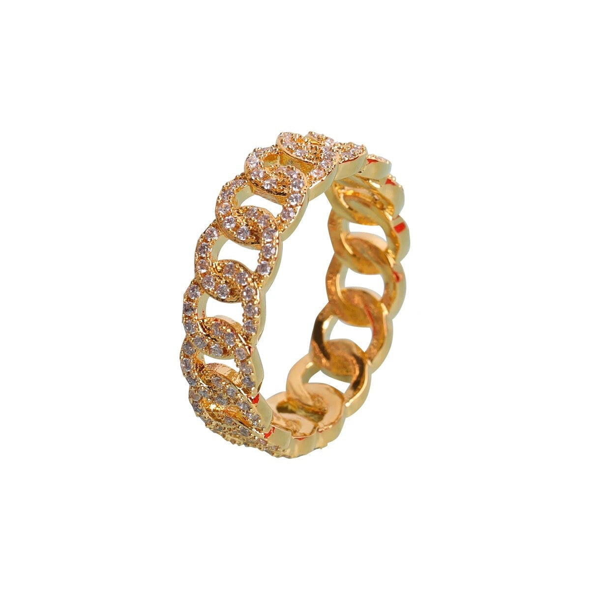 ''CUBAN'' GOUDEN RING