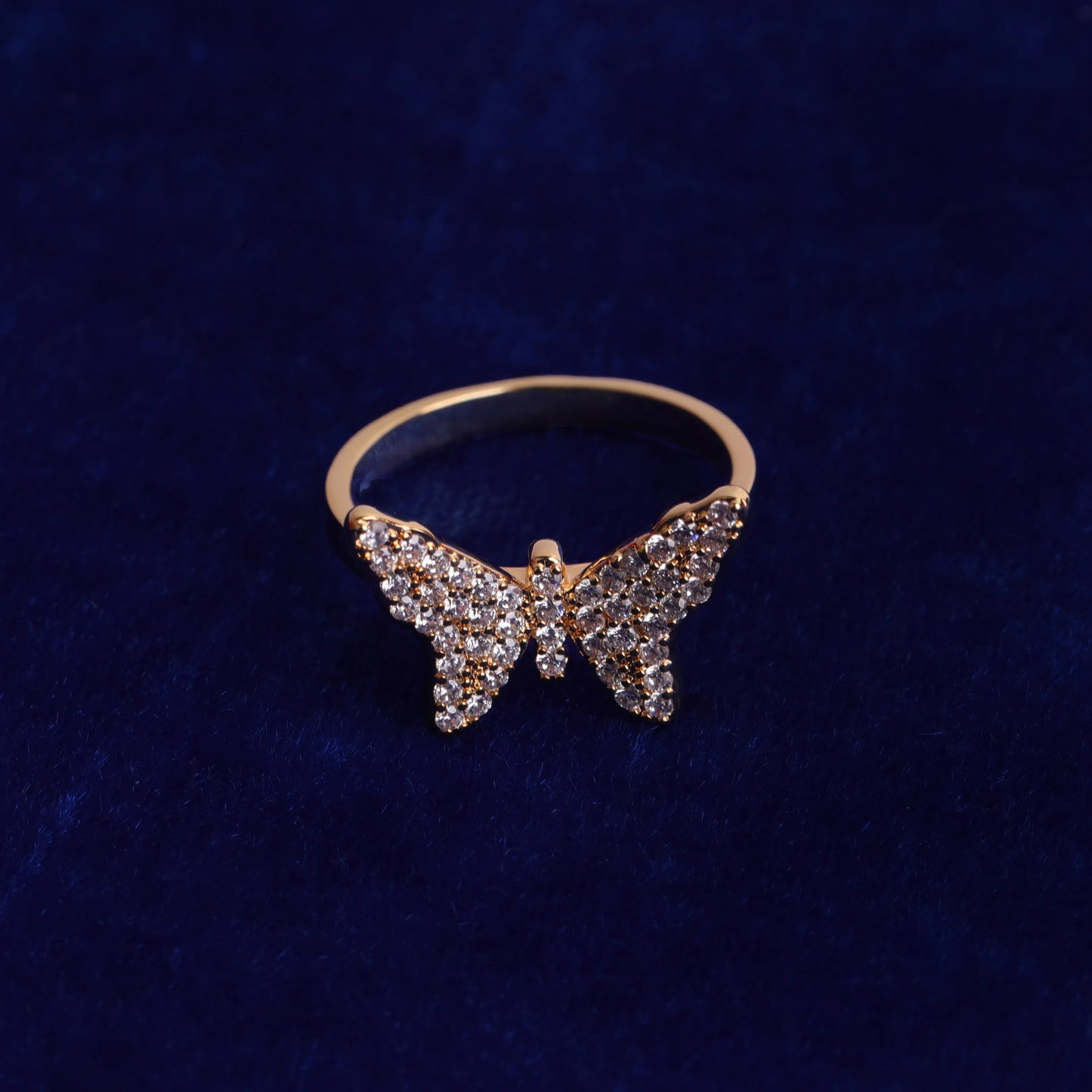 ''VLINDER'' ZILVEREN RING