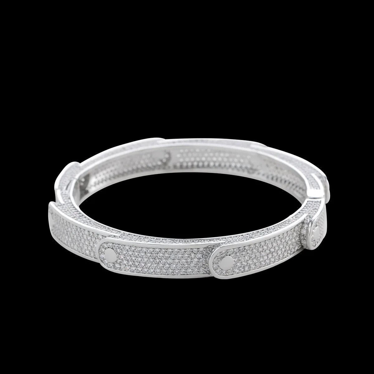 ''BANGEL'' ZILVEREN ARMBAND