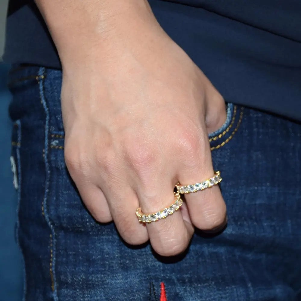 ''TENNIS'' GOUDEN RING