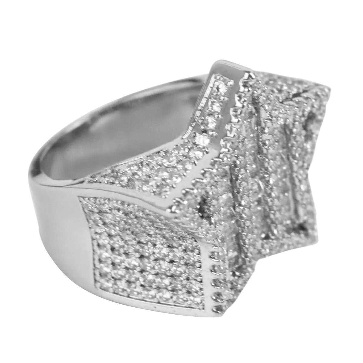 ''STAR'' ZILVEREN RING