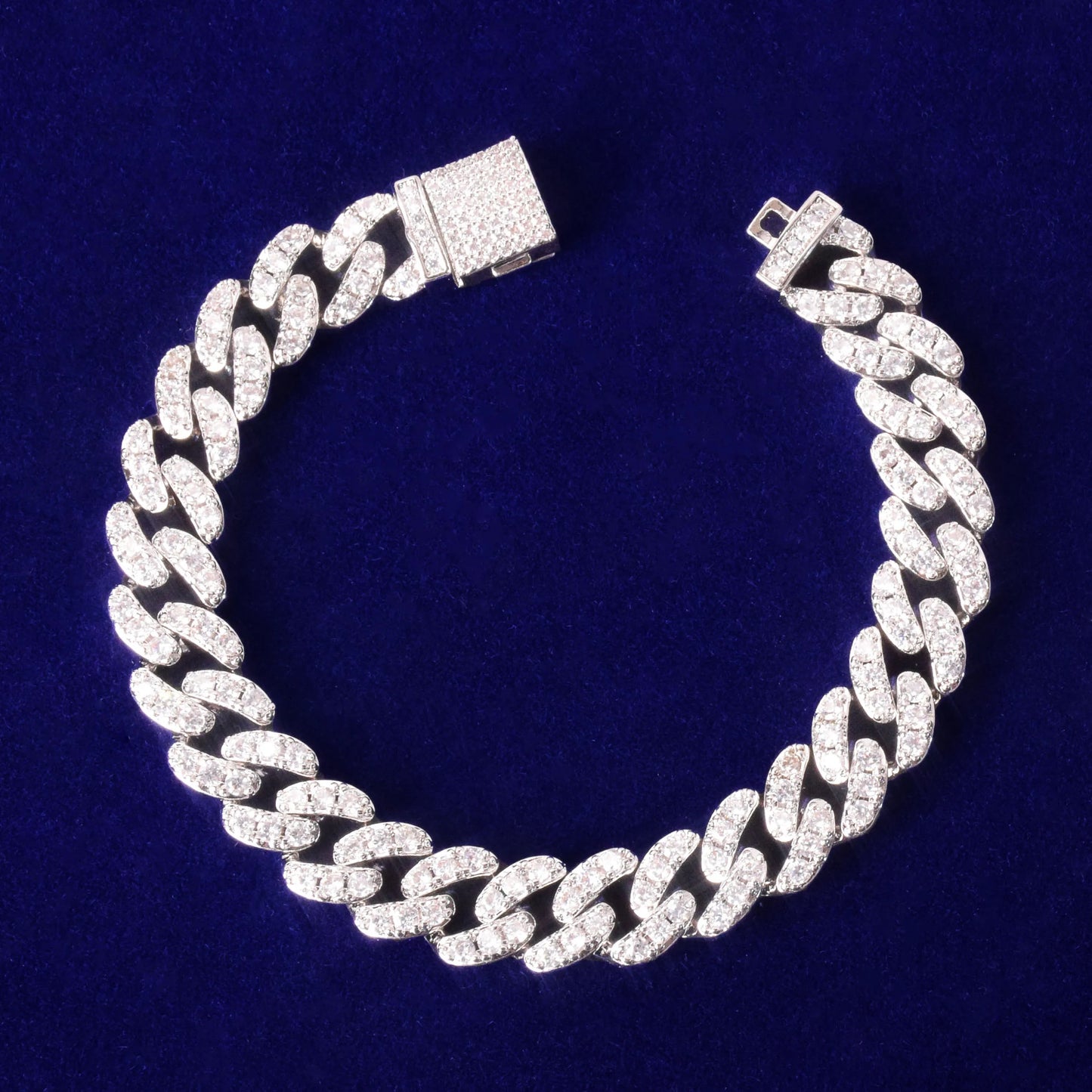 ''CUBAN'' ZILVEREN ARMBAND