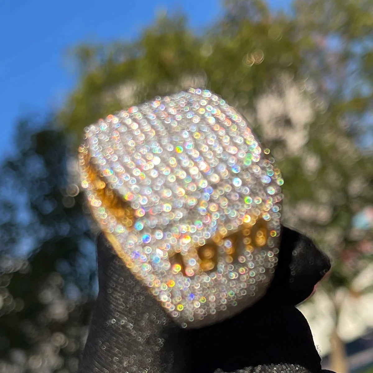 ''BALLER'' ZILVEREN RING