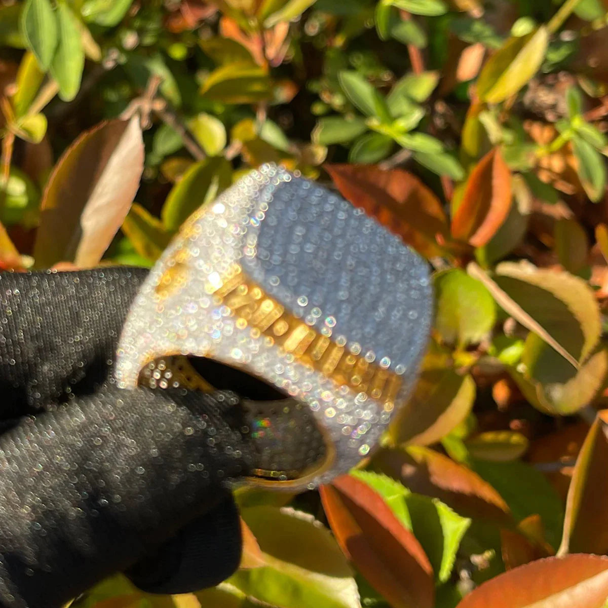 ''BALLER'' ZILVEREN RING