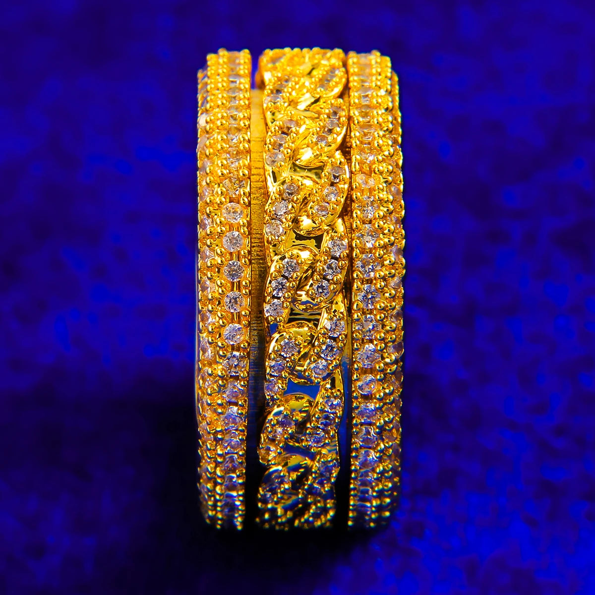 ''CUBAN'' GOUDEN RING