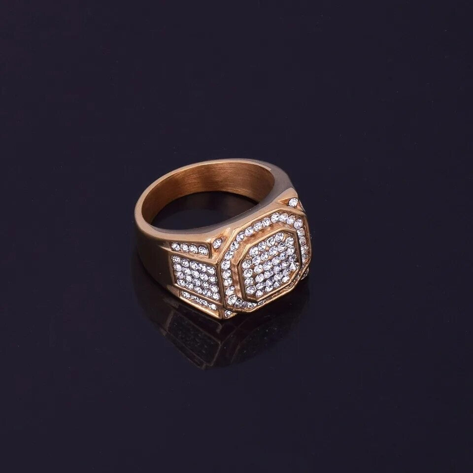 ''DRIP'' GOUDEN RING