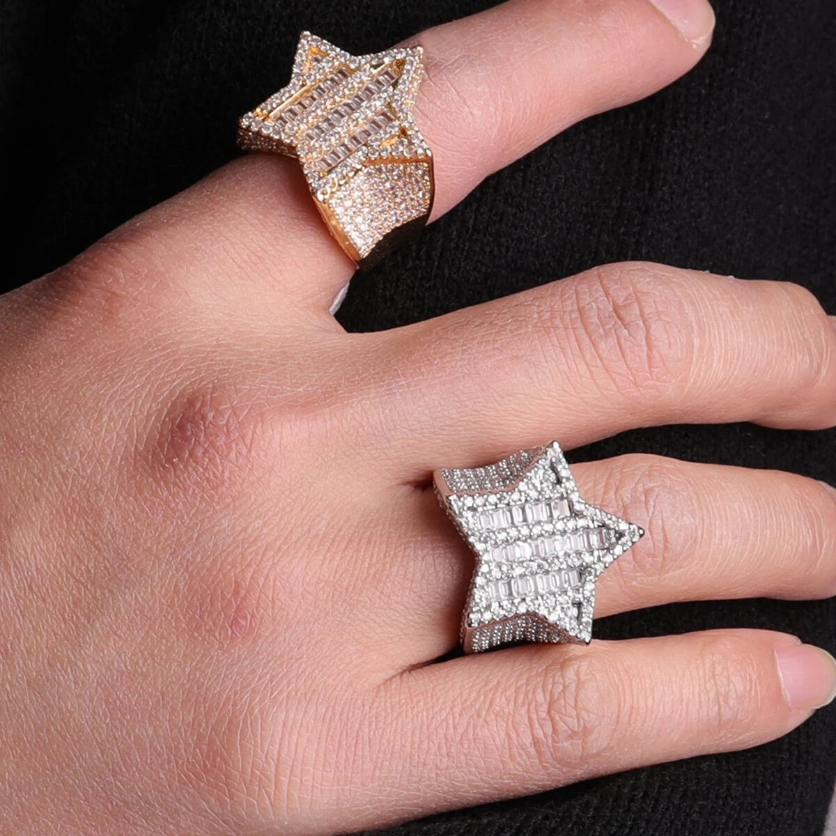 ''STAR'' ZILVEREN RING