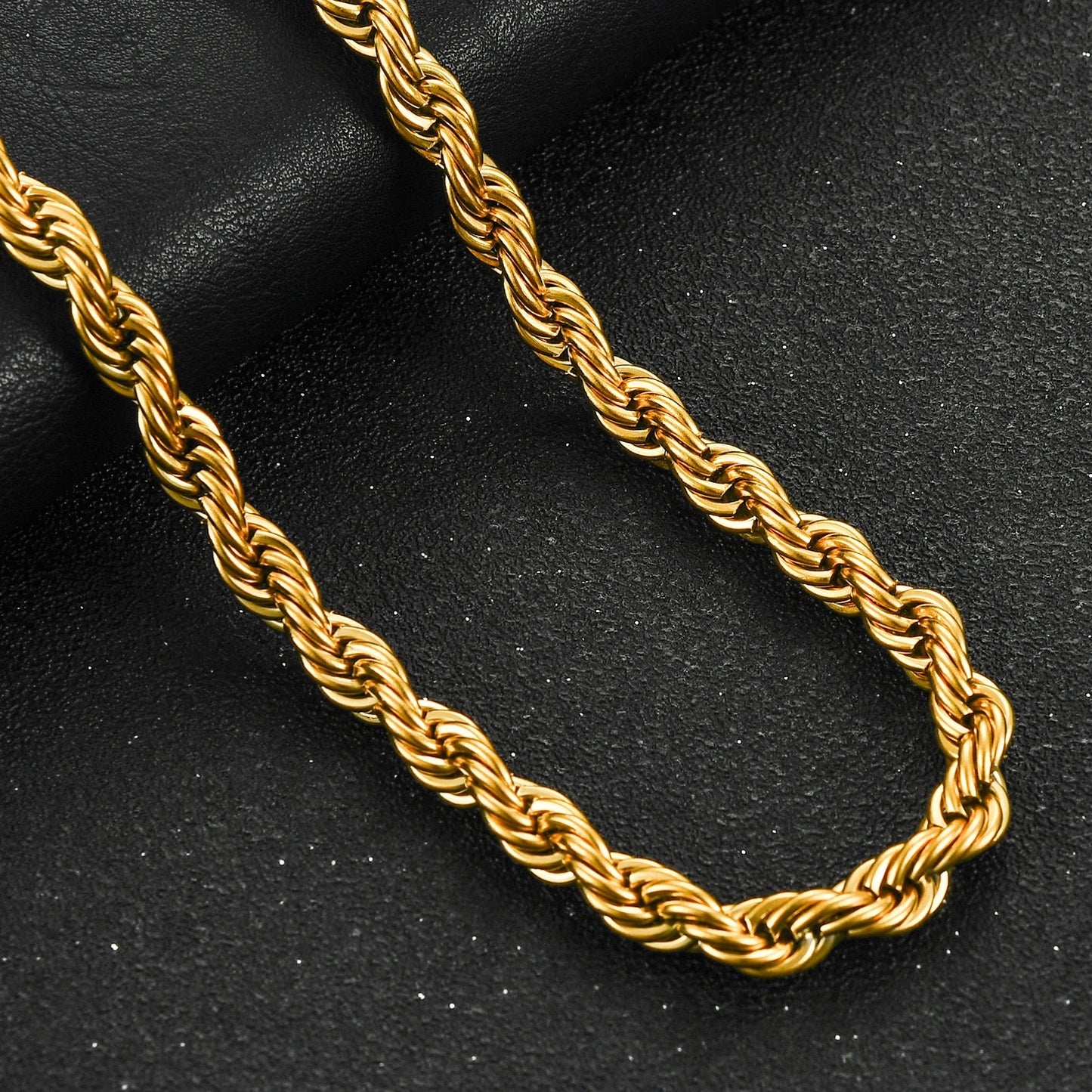 "ROPE" GOUDEN KETTING (6MM)