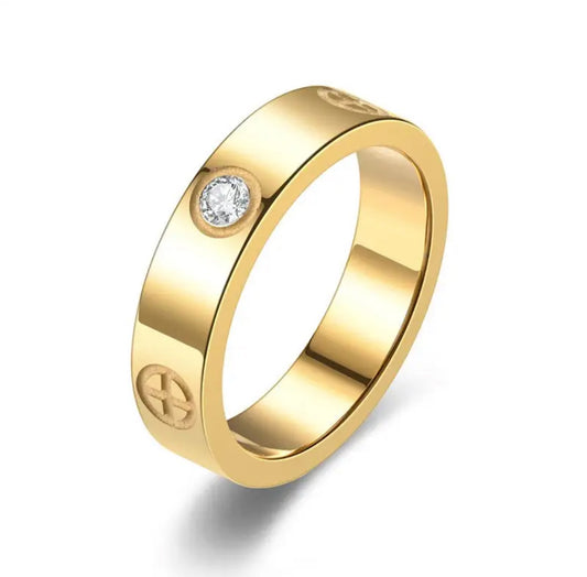 ''CART'' GOUDEN RING