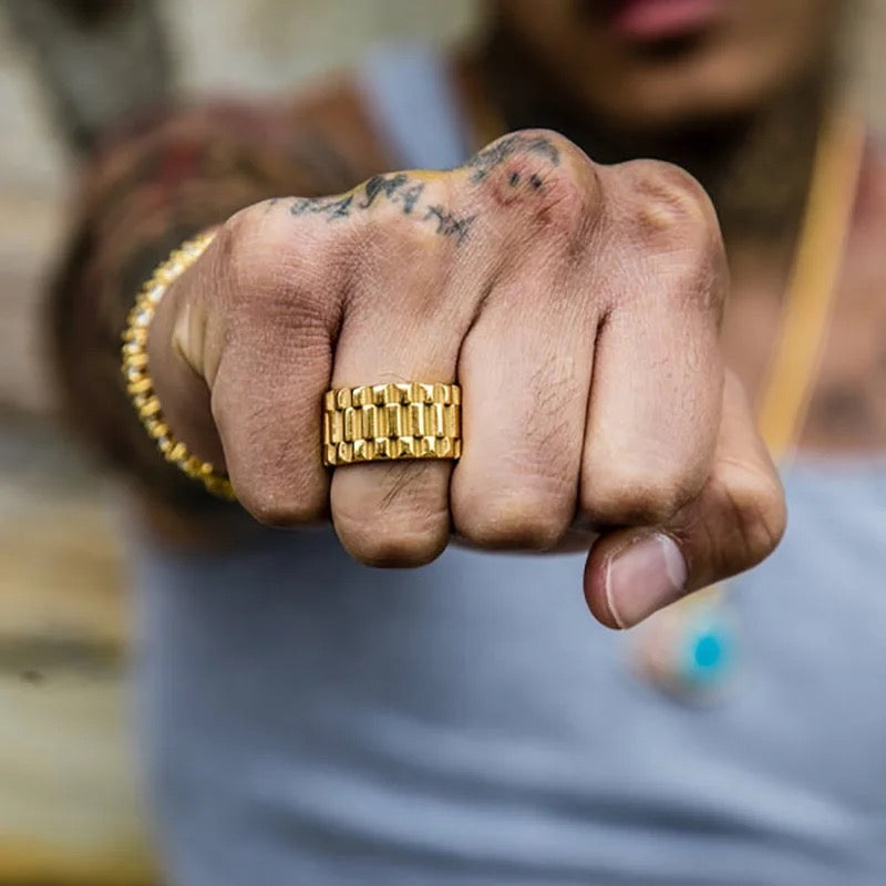 "PRESIDENT" GOUDEN RING
