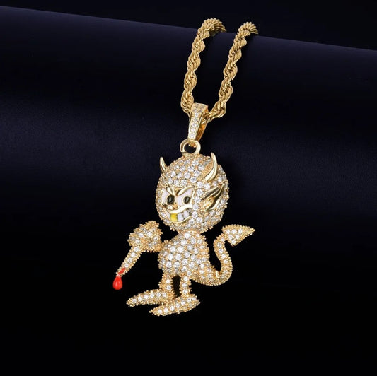 "DEMON" GOUDEN HANGER