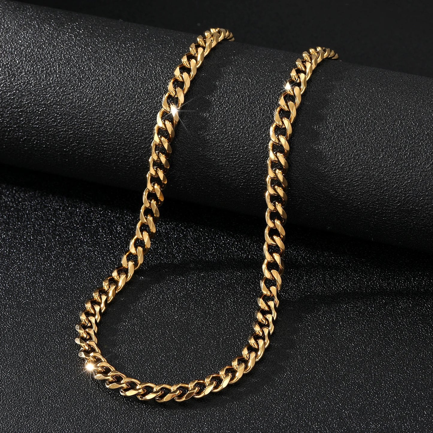 "CUBAN" GOUDEN KETTING (7MM)