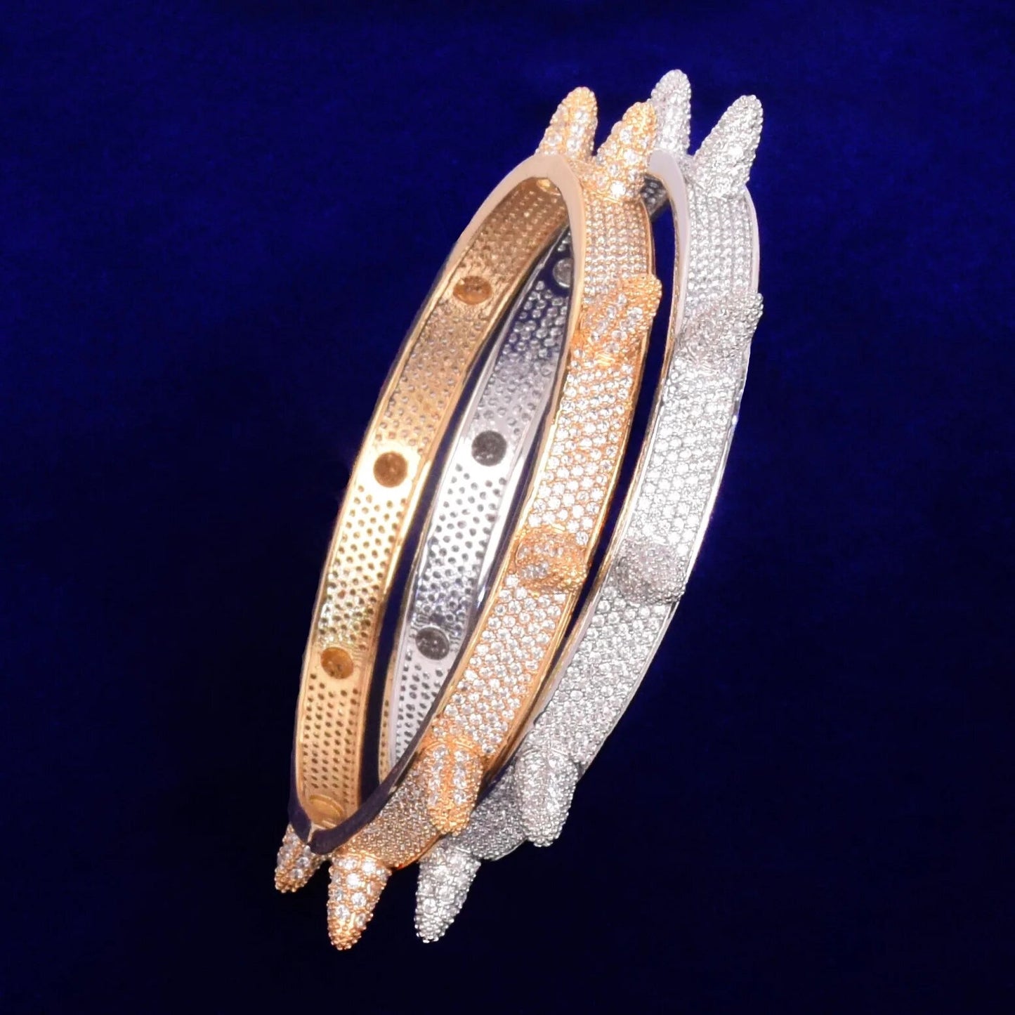 ''PUNK'' GOUDEN ARMBAND