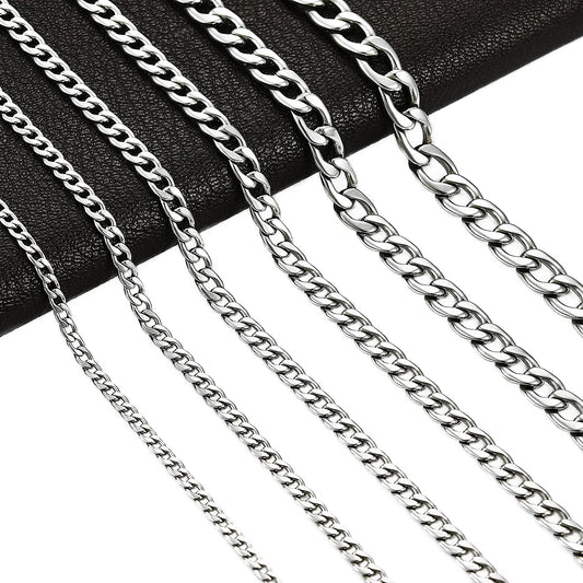 "CUBAN" ZILVEREN KETTING (7MM)