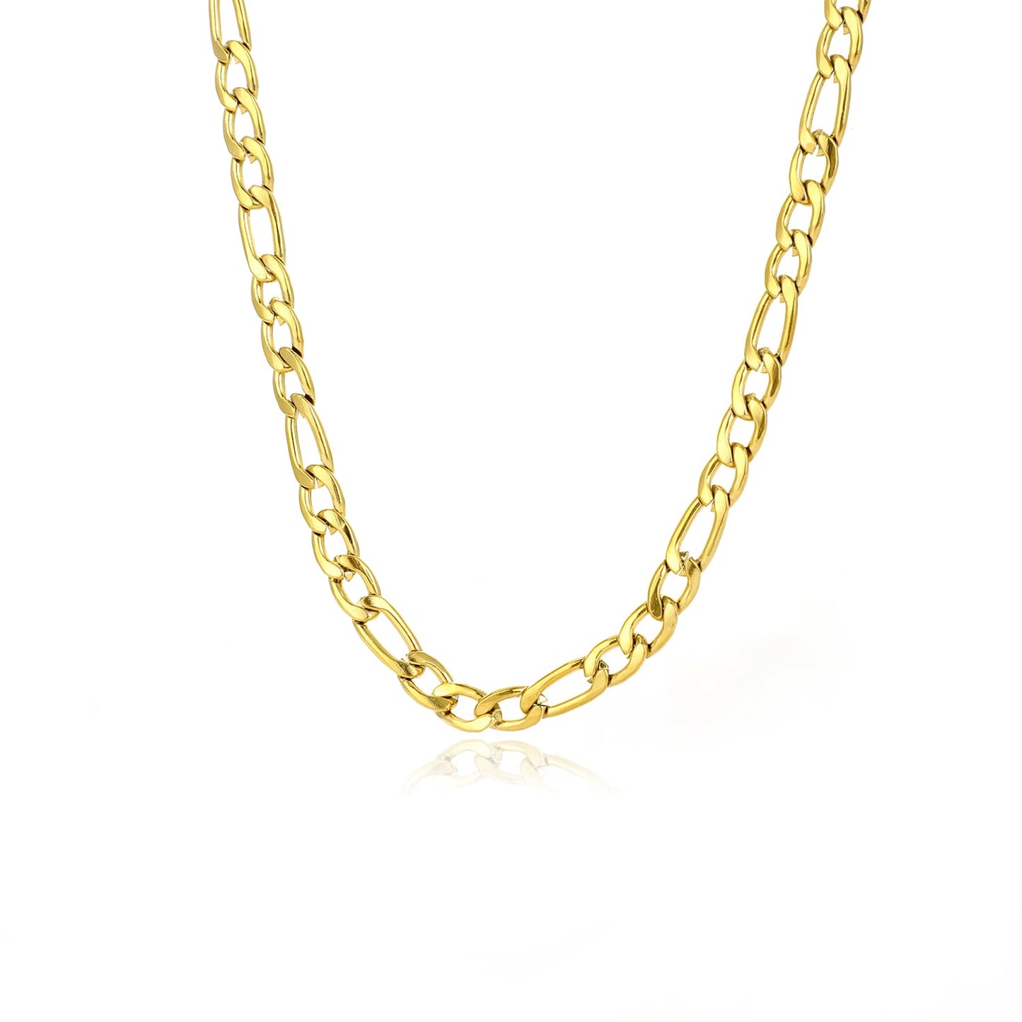 ''BASIC'' GOUDEN KETTING (5MM)
