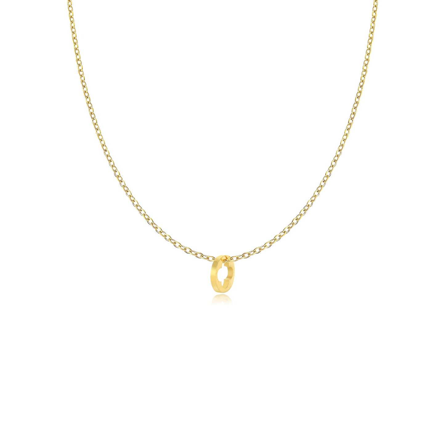 ''CUTE KLAVER'' GOUDEN KETTING