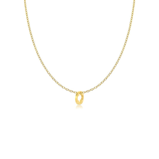 ''CUTE KLAVER'' GOUDEN KETTING