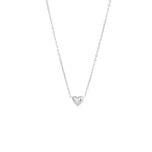 "KLEIN HARTJE'' ZILVEREN KETTING