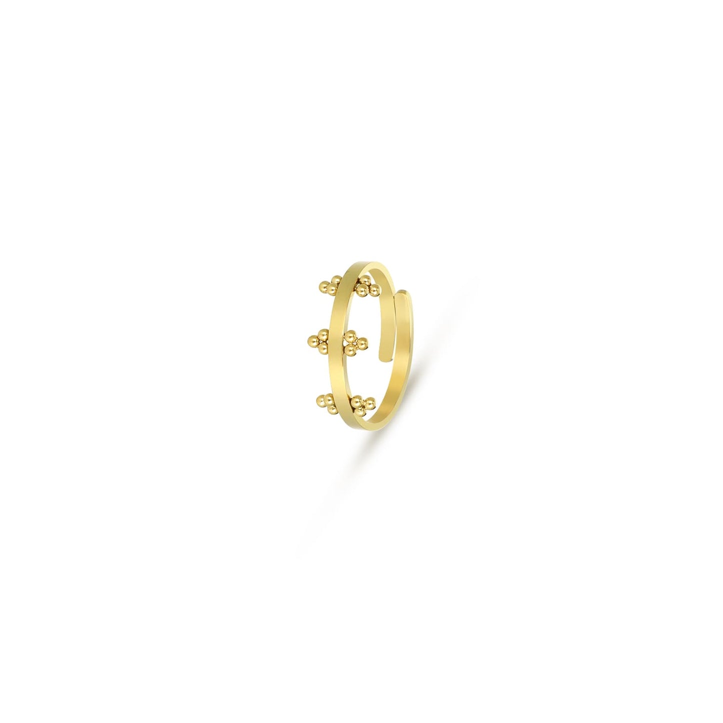 ''BOLLETJES'' GOUDEN RING