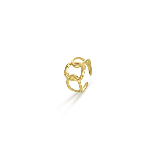 ''LUX" GOUDEN RING