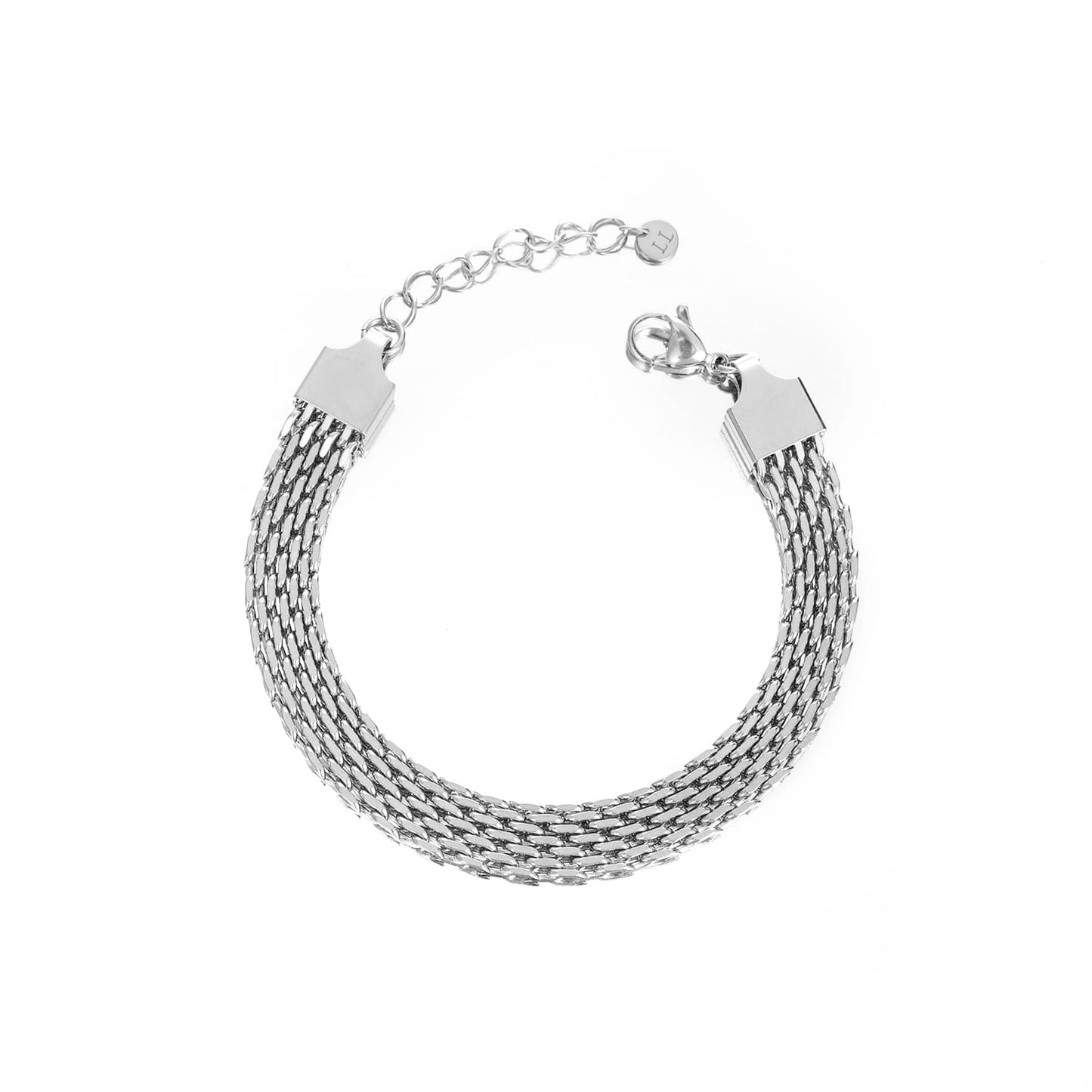 ''VISGRAAT'' ZILVEREN ARMBAND