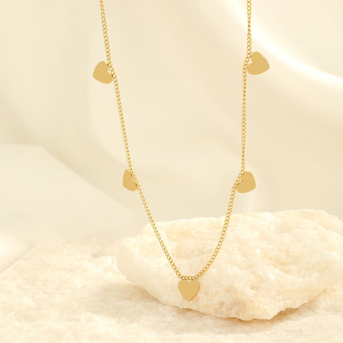 ''HEART'' GOUDEN KETTING
