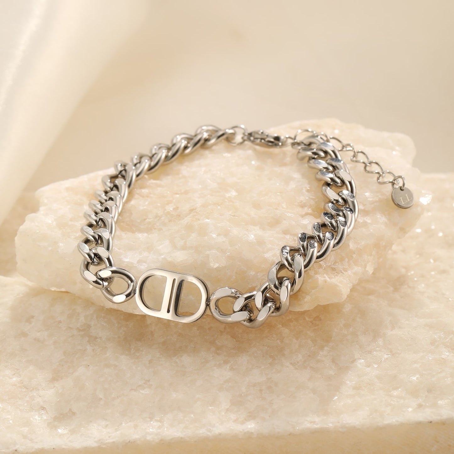 ''GOODLIFE'' ZILVEREN ARMBAND