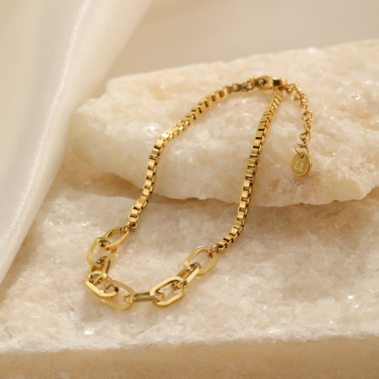 ''IBIZA'' GOUDEN ARMBAND
