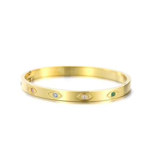 ''BANGLE EYE'' GOUDEN ARMBAND