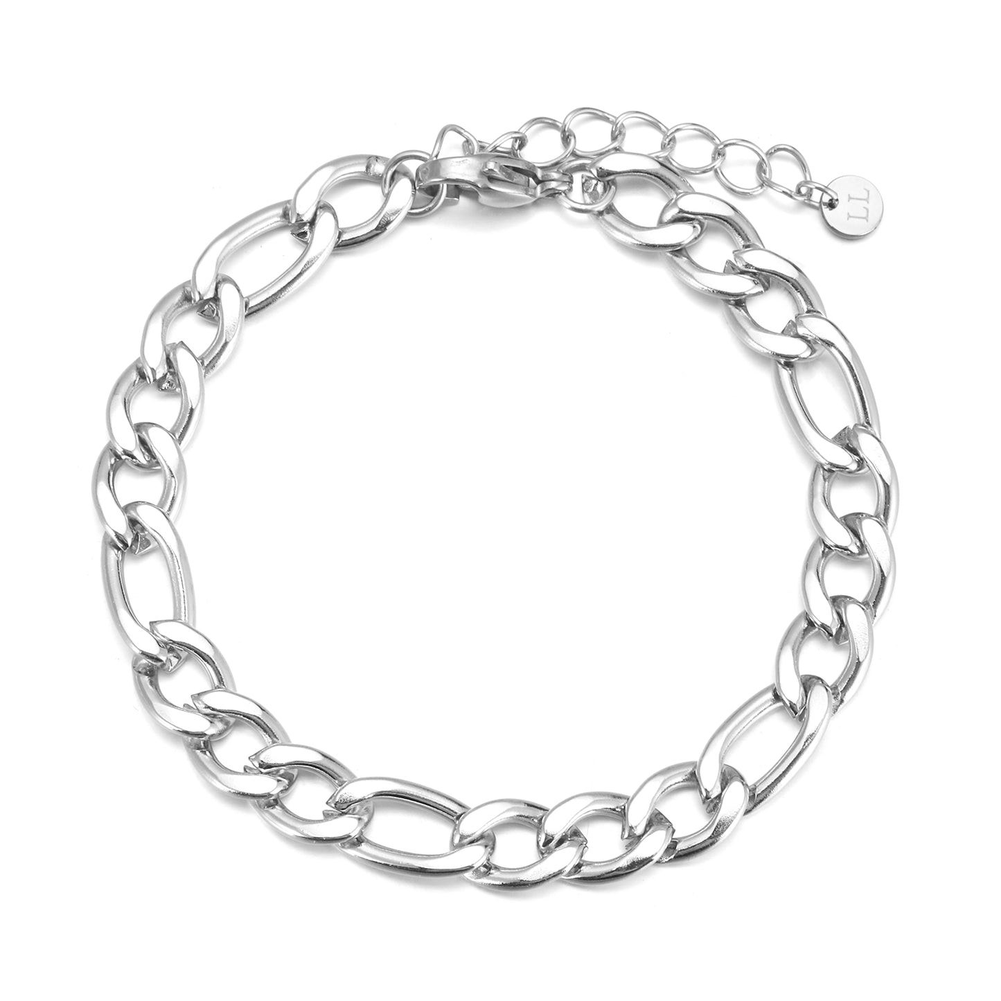 ''BASIC'' ZILVEREN ARMBAND(7mm)